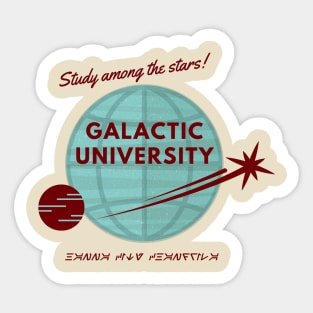 Galactic University Sticker